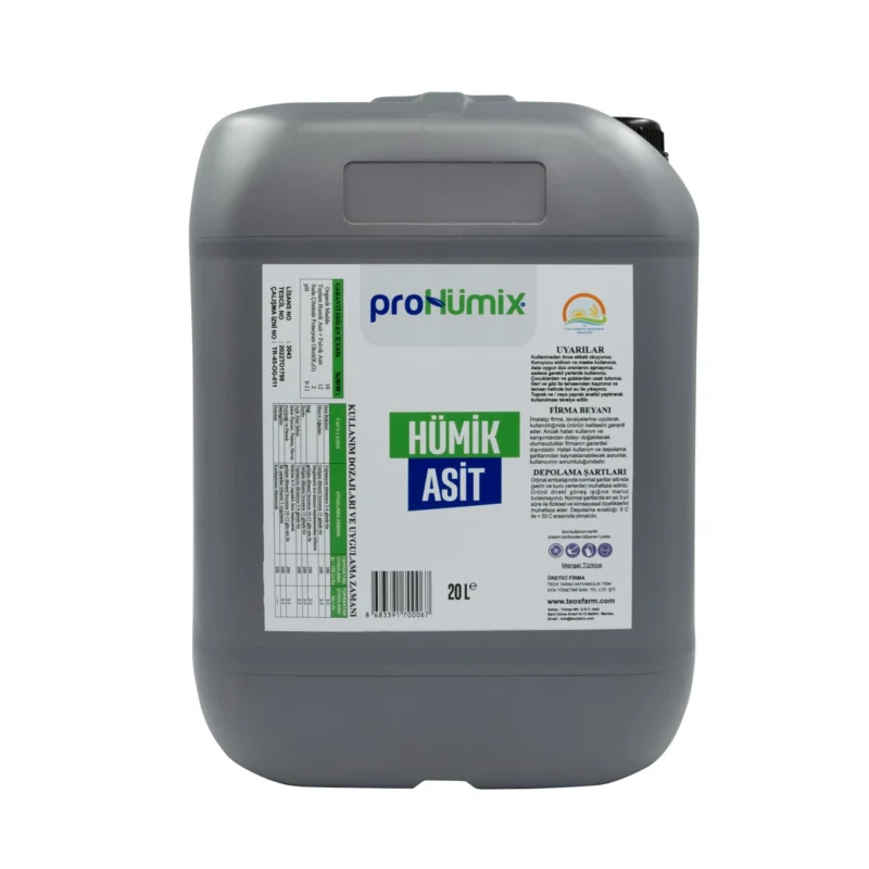 prohumix organik sivi humik asit 20 litre on yuz