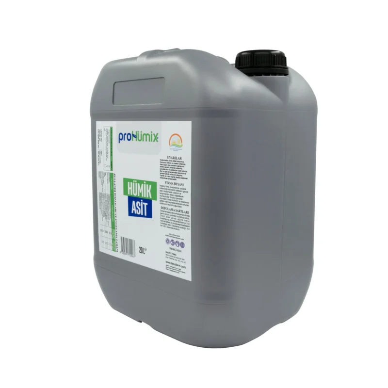 prohumix organik sivi humik asit 20 litre yan yuz