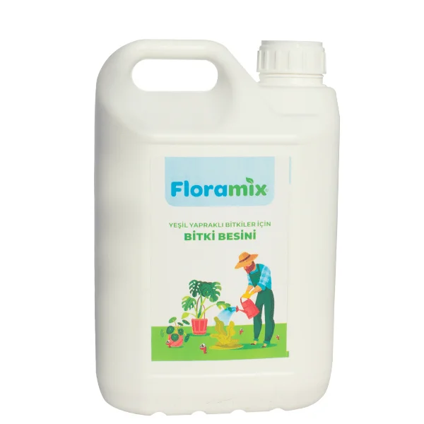 yesil yaprakli bitkiler icin bitki besini 5litre