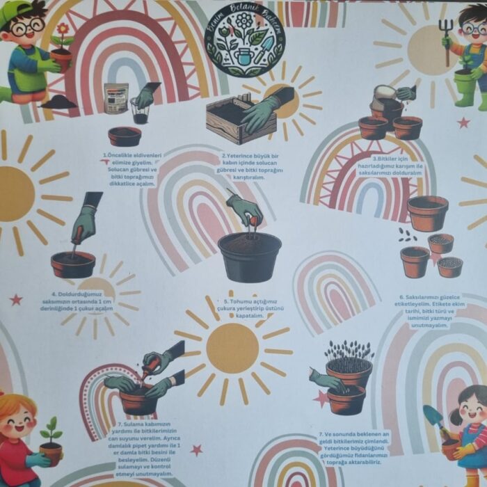 Benim Botanik Bahçem Bitki yetiştirme seti - Görsel 3